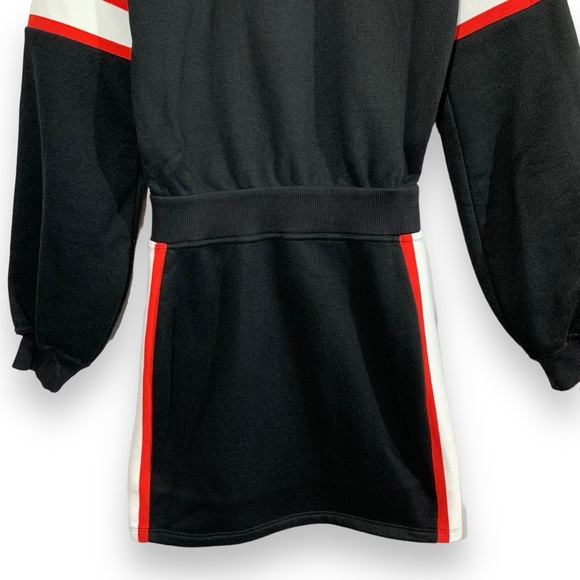 Lovers and Friends Becker Zip Up Mini Dress in Black - Picture 8 of 11